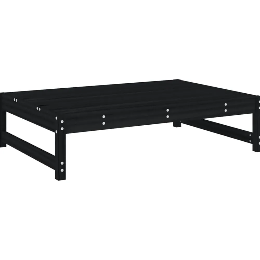 vidaXL Muebles De Jardín-Juego de muebles de jardín 2 pzas madera maciza de
