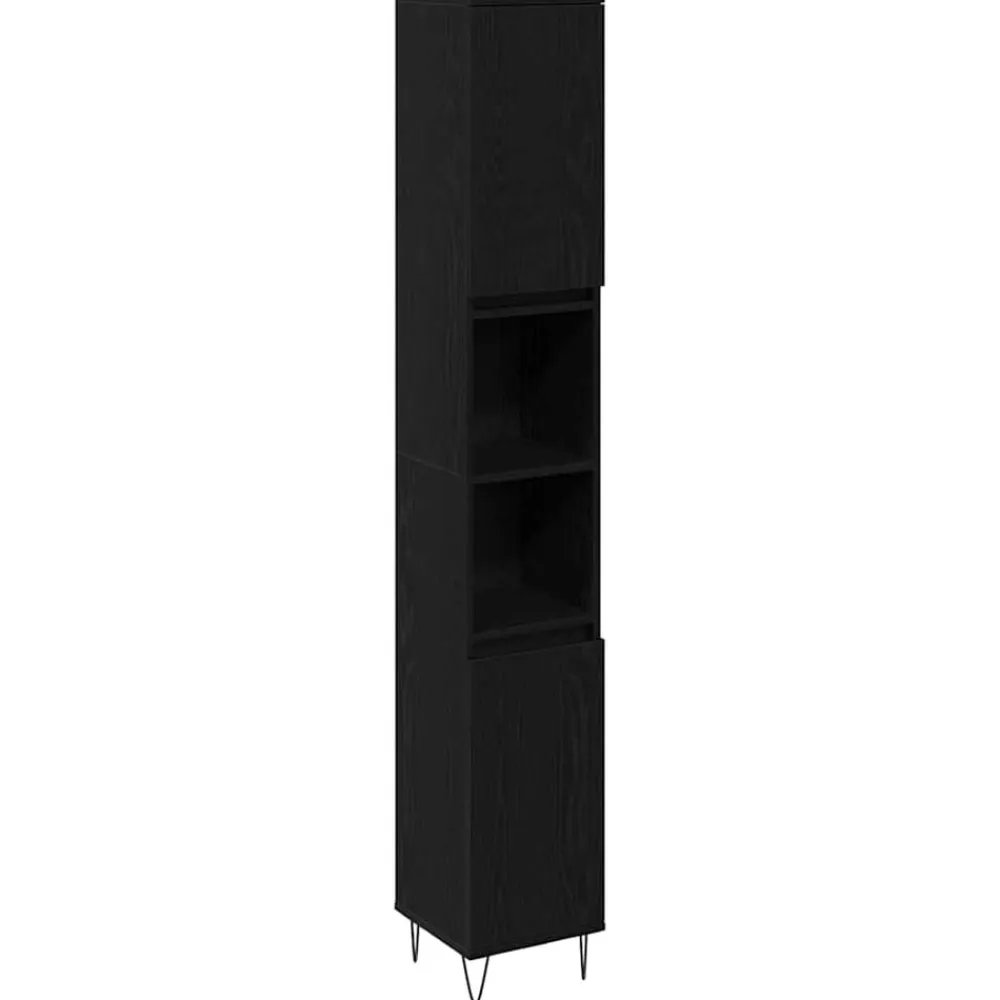 vidaXL Conjuntos De Muebles-Juego de muebles de baño 3 pcs 30 x 30 x 190 cm
