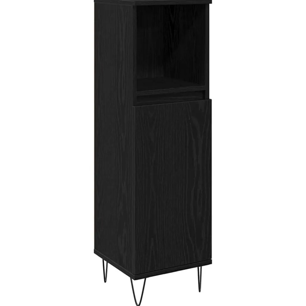 vidaXL Conjuntos De Muebles-Juego de muebles de baño 3 pcs 30 x 30 x 190 cm