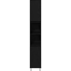 vidaXL Conjuntos De Muebles-Juego de muebles de baño 3 pcs 30 x 30 x 190 cm
