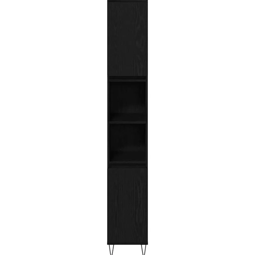 vidaXL Conjuntos De Muebles-Juego de muebles de baño 3 pcs 30 x 30 x 190 cm