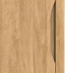 vidaXL Juego de muebles de baño con estante FLORO 2 pcs Marrón cera Marrón cera Clearance