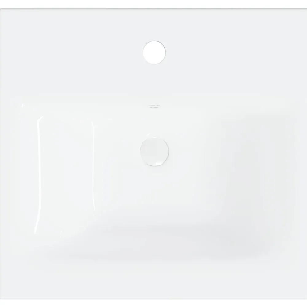 vidaXL Juego de muebles de baño madera de ingeniería Negro Outlet