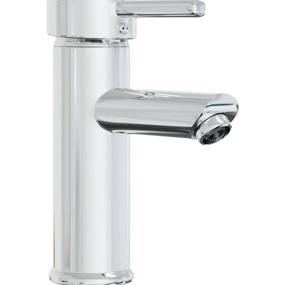 vidaXL Juego de muebles de baño madera de ingeniería Negro Outlet