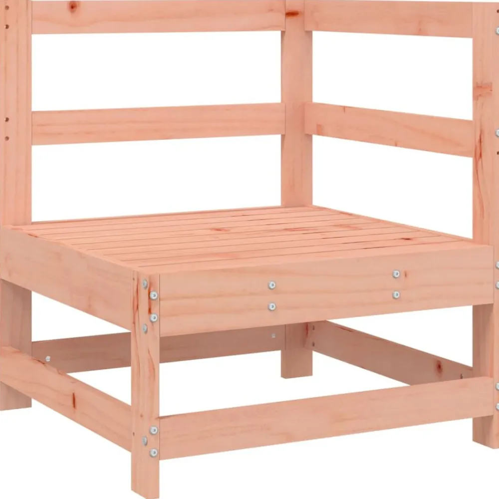 vidaXL Juego de muebles de jardín 6 pzas madera maciza abeto Douglas Douglas natural Online
