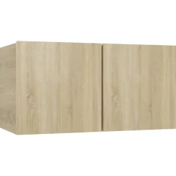 vidaXL Muebles Tv-Juego de muebles de salón 4 piezas