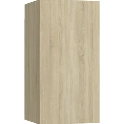 vidaXL Muebles Tv-Juego de muebles de salón 4 piezas