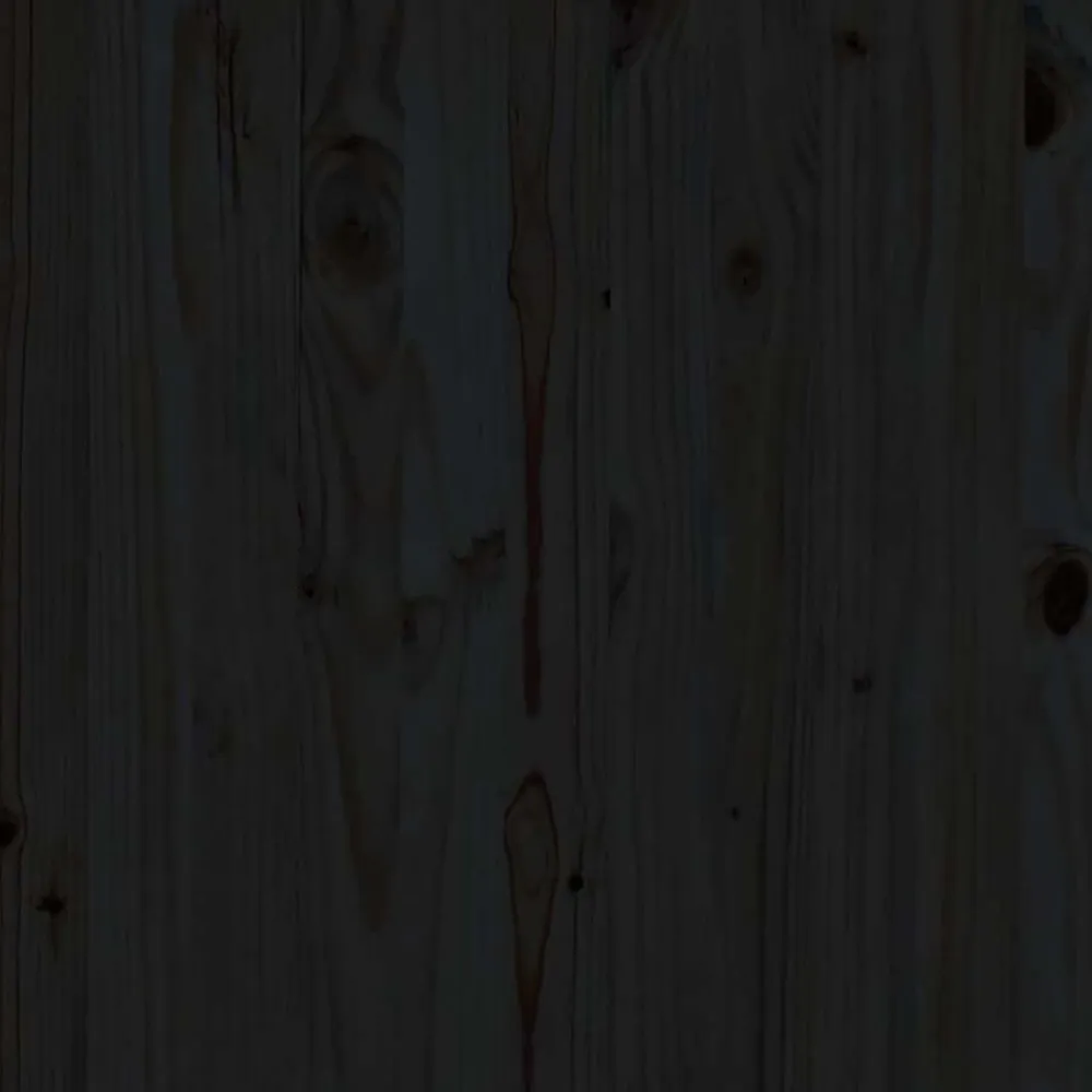 vidaXL Juego de muebles de jardín 3 piezas madera maciza de pino Negro Online