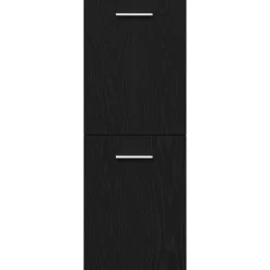 vidaXL Conjuntos De Muebles-Juego de muebles de baño 4 pcs Madera de ingeniería