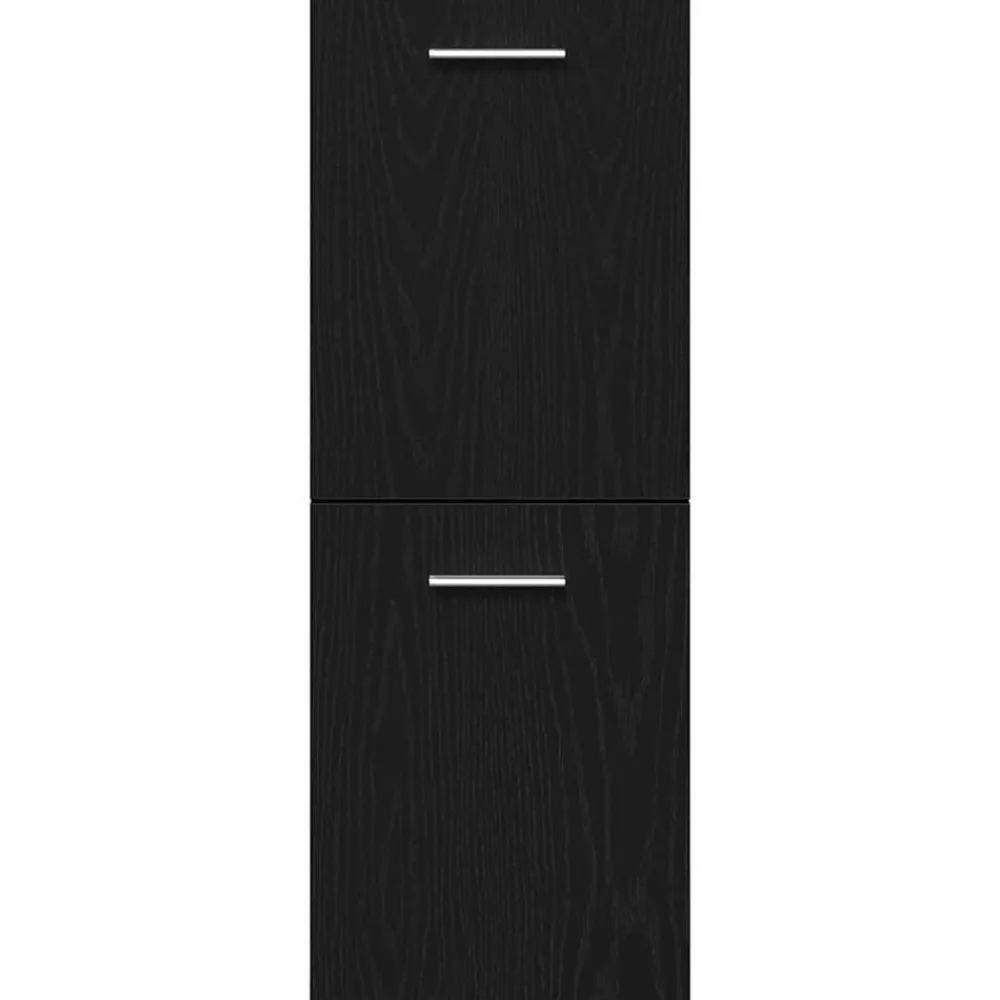 vidaXL Conjuntos De Muebles-Juego de muebles de baño 4 pcs Madera de ingeniería