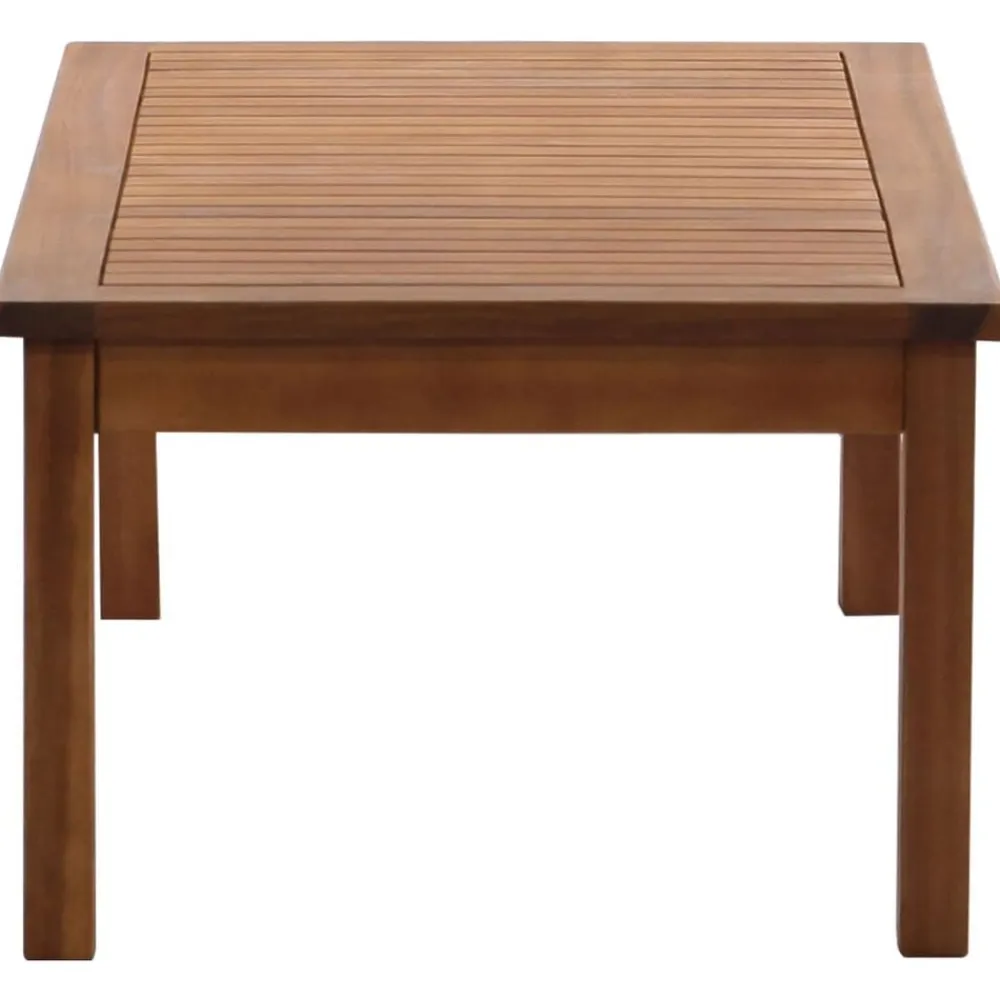 vidaXL Muebles De Jardín-Juego de muebles de jardín 4 piezas madera maciza de acacia