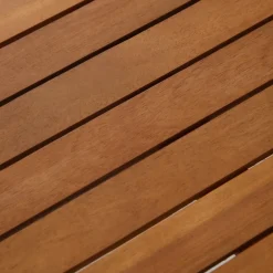 vidaXL Muebles De Jardín-Juego de muebles de jardín 4 piezas madera maciza de acacia