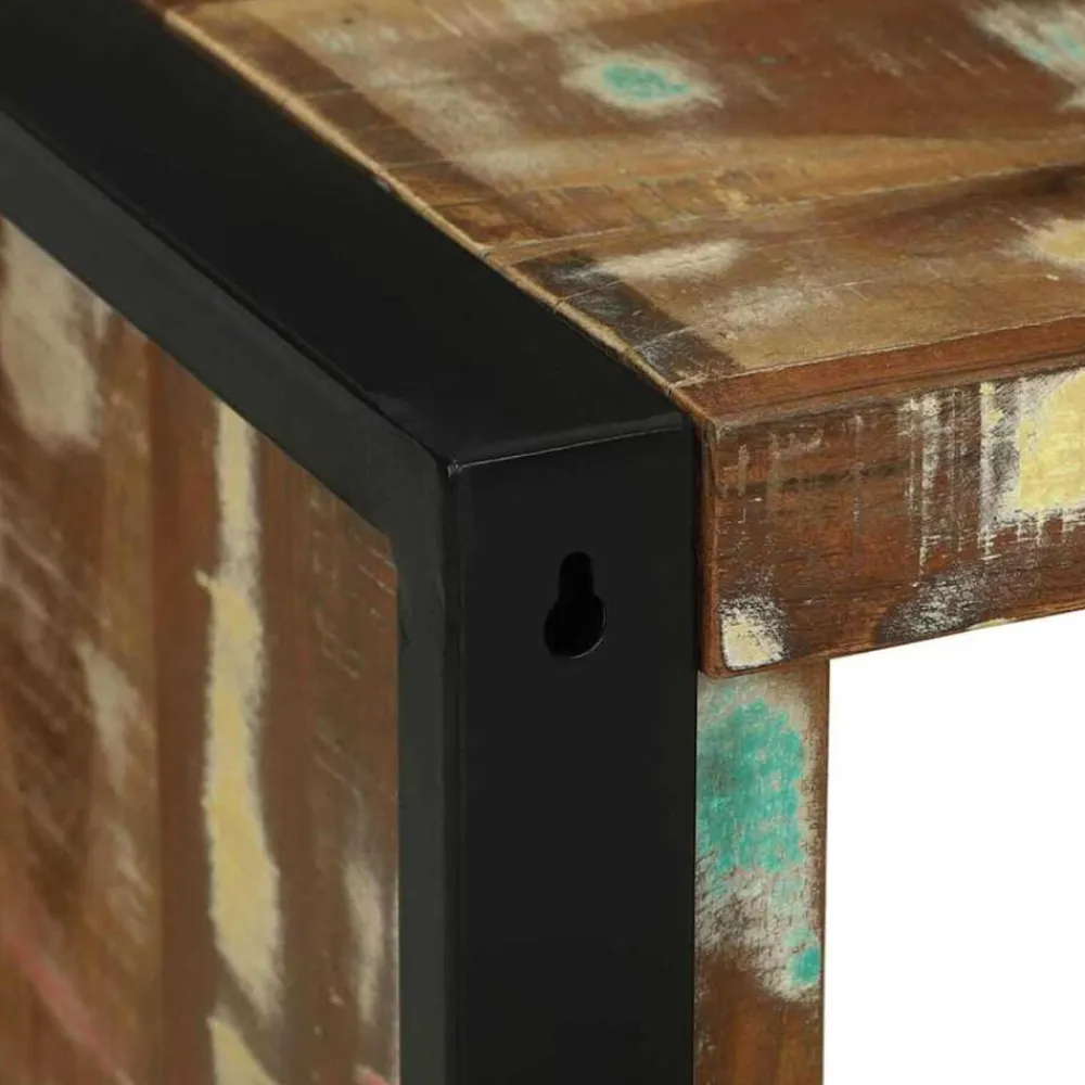 vidaXL Conjuntos De Muebles-Juego de muebles de baño 4 pcs Madera sólida recuperada