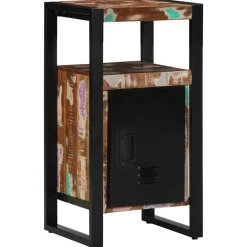vidaXL Conjuntos De Muebles-Juego de muebles de baño 4 pcs Madera sólida recuperada