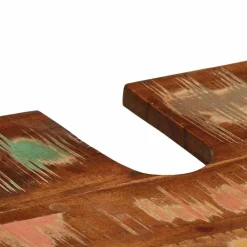 vidaXL Juego de muebles de baño 4 pcs Madera sólida recuperada New