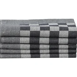 vidaXL Ropa De Casa-Juego de paños 10 unidades algodón