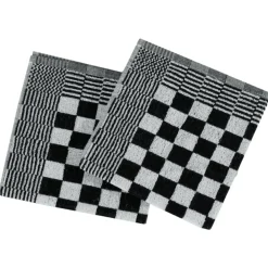 vidaXL Ropa De Casa-Juego de paños 10 unidades algodón