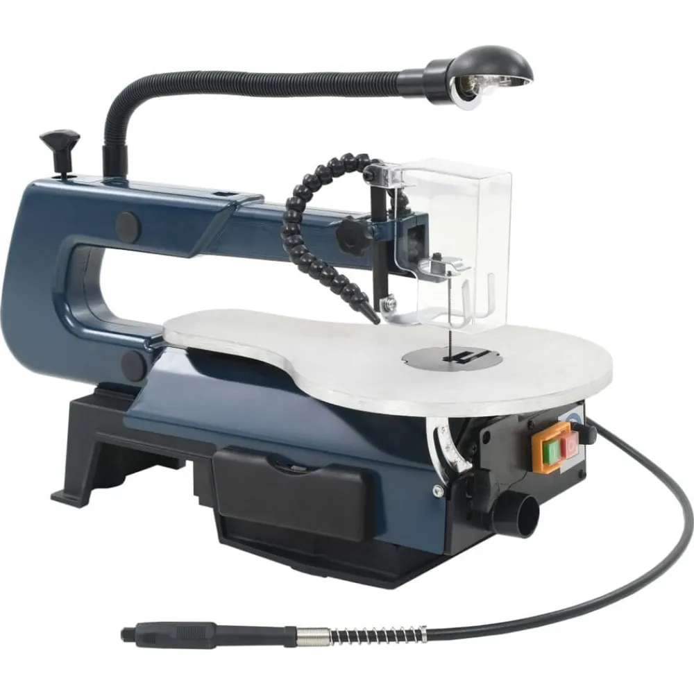 vidaXL Herramientas-Juego de sierra de calar de 108 piezas 125 W 252 mm