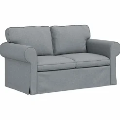 vidaXL Sofás-Juego de Sofá 2 pcs 155 x 82 x 80 cm tela