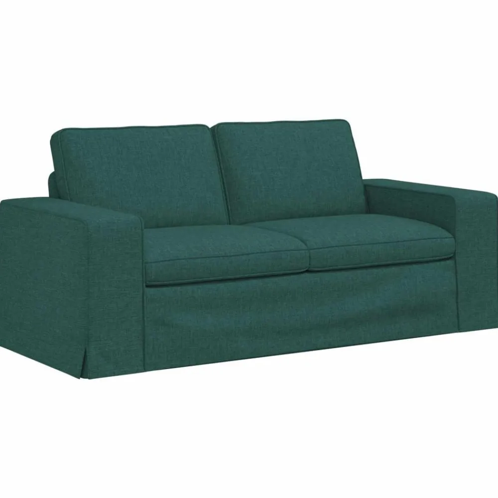 vidaXL Sofás-Juego de Sofá 2 pcs 182 x 80 x 82 cm tela