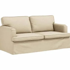 vidaXL Sofás-Juego de Sofá 2 pcs 162 x 80 x 85 cm tela