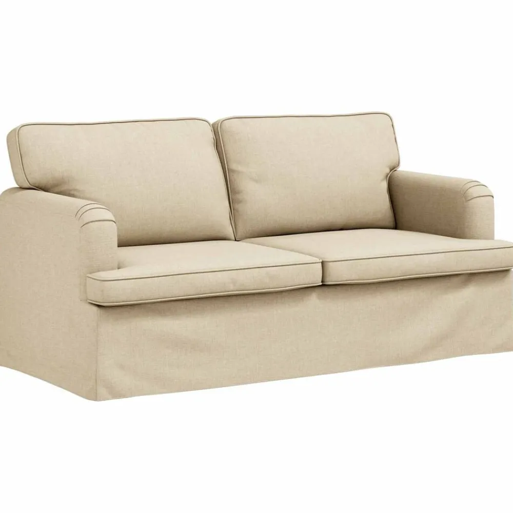 vidaXL Sofás-Juego de Sofá 2 pcs 162 x 80 x 85 cm tela