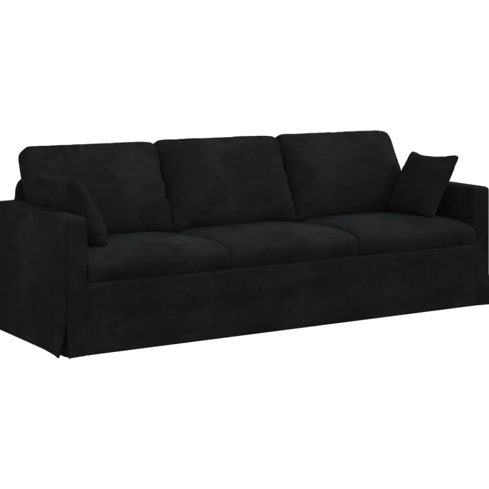 vidaXL Sofás-Juego de Sofá 2 pcs 228 x 78 x 80 cm Terciopelo