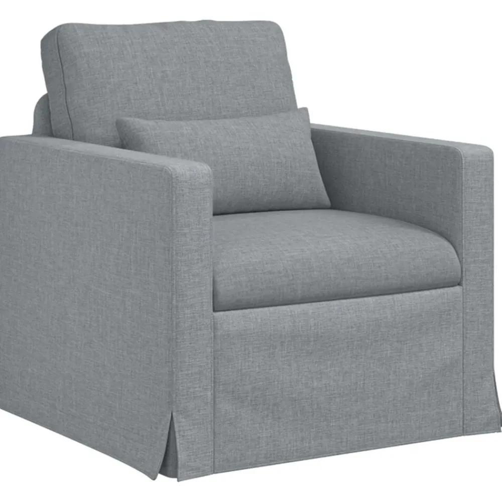 vidaXL Sofás-Juego de Sofá 2 pcs 198 x 78 x 80 cm tela