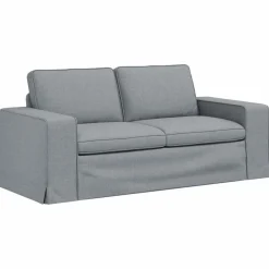 vidaXL Sofás-Juego de Sofá 2 pcs 182 x 80 x 82 cm tela