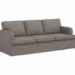 vidaXL Sofás-Juego de Sofá 2 pcs 144 x 80 x 85 cm tela