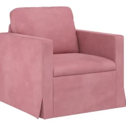 vidaXL Sofás-Juego de Sofá 2 pcs 158 x 78 x 80 cm Terciopelo
