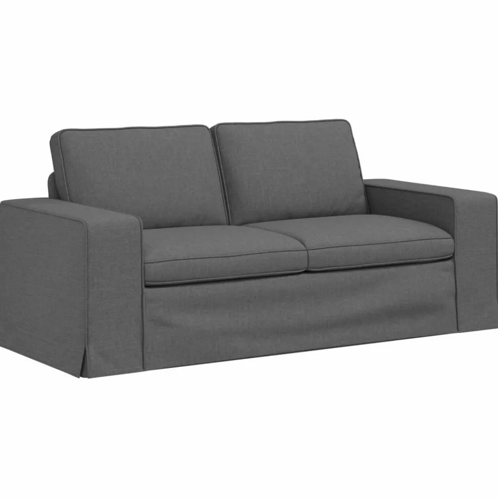 vidaXL Sofás-Juego de Sofá 2 pcs 182 x 80 x 82 cm tela