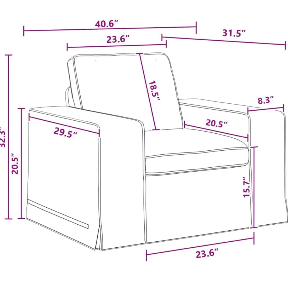 vidaXL Sofás-Juego de Sofá 2 pcs 182 x 80 x 82 cm tela