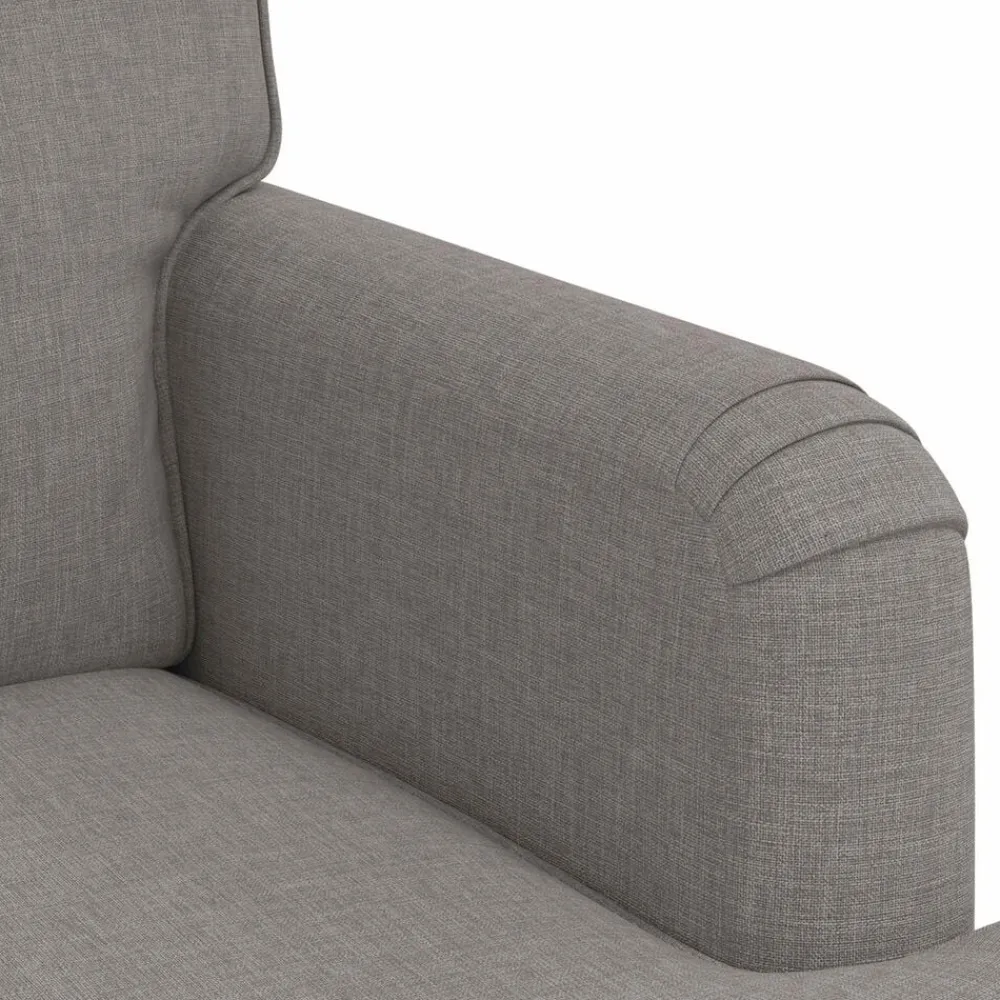 vidaXL Juego de Sofá 2 pcs 162 x 80 x 85 cm tela Taupé Online