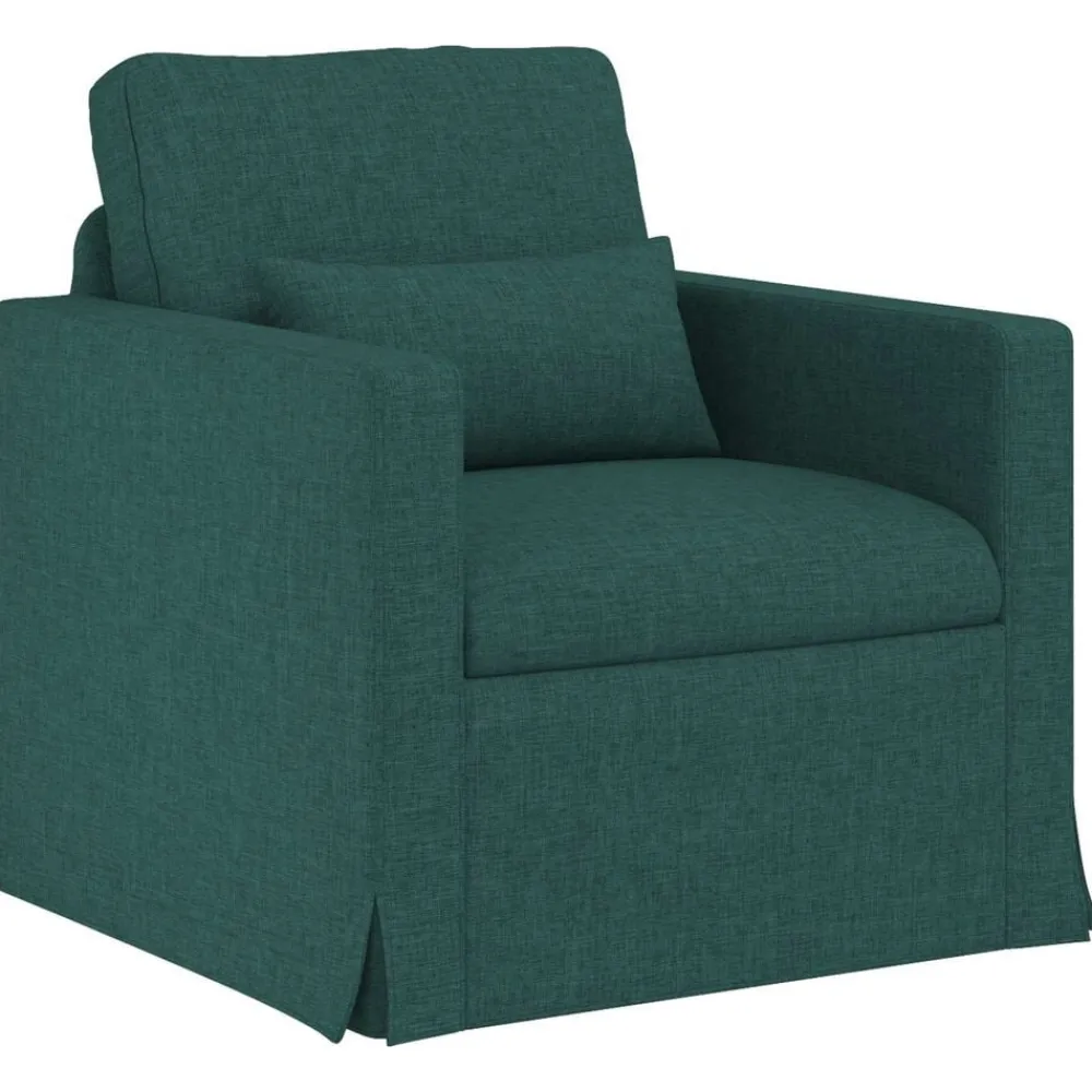 vidaXL Sofás-Juego de Sofá 2 pcs 198 x 78 x 80 cm tela