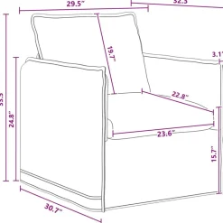 vidaXL Juego de Sofá 2 pcs 156 x 82 x 85 cm Tela Gris oscuro Sale