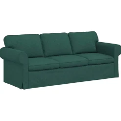 vidaXL Sofás-Juego de Sofá 2 pcs 215 x 82 x 80 cm tela