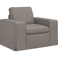 vidaXL Sofás-Juego de Sofá 2 pcs 182 x 80 x 82 cm tela