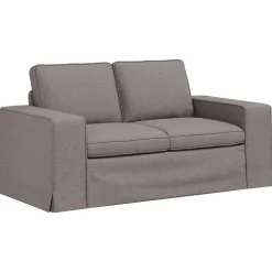 vidaXL Sofás-Juego de Sofá 2 pcs 182 x 80 x 82 cm tela