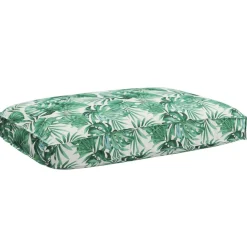 vidaXL Conjuntos De Muebles-Juego de Sofá Hoja 2 pcs Patrón de hoja Madera de Acacia Sólida