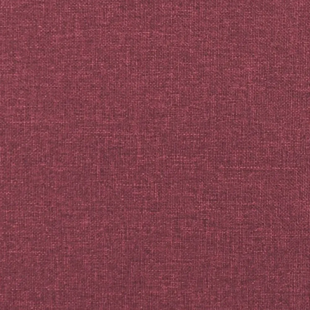 vidaXL Sofás-Juego de sofás 4 piezas tela rojo tinto