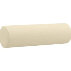 vidaXL Juego de sofás con cojines 2 piezas tela Crema Discount
