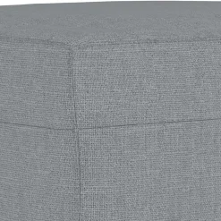 vidaXL Juego de sofás con cojines 3 piezas tela Gris claro Online