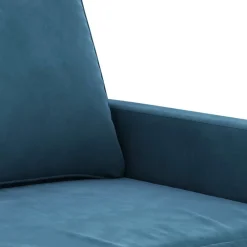 vidaXL Sofás-Juego de sofás con cojines 3 piezas terciopelo