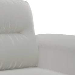 vidaXL Sofás-Juego de sofás con cojines 2 piezas tela microfibra
