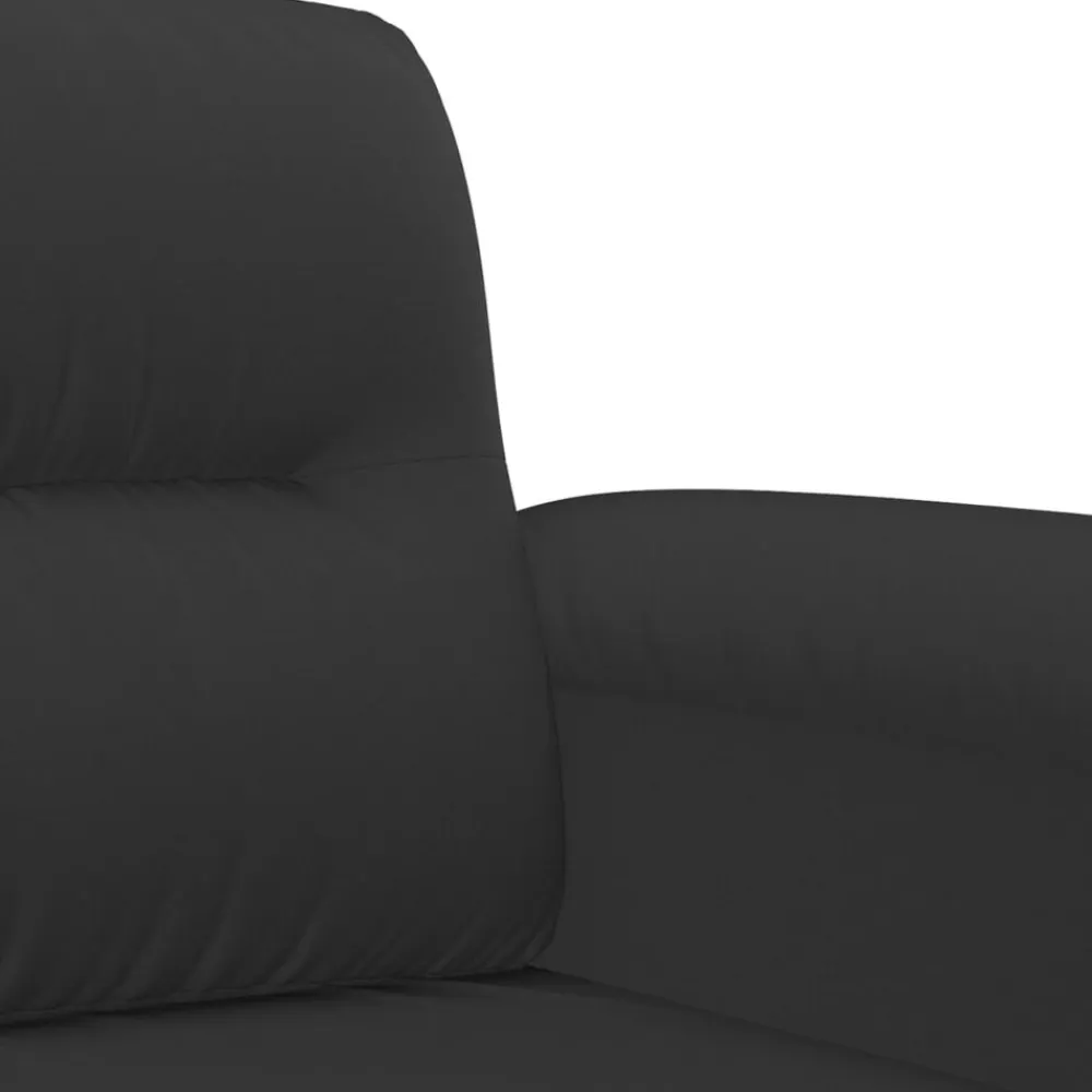 vidaXL Sofás-Juego de sofás con cojines 2 piezas tela microfibra