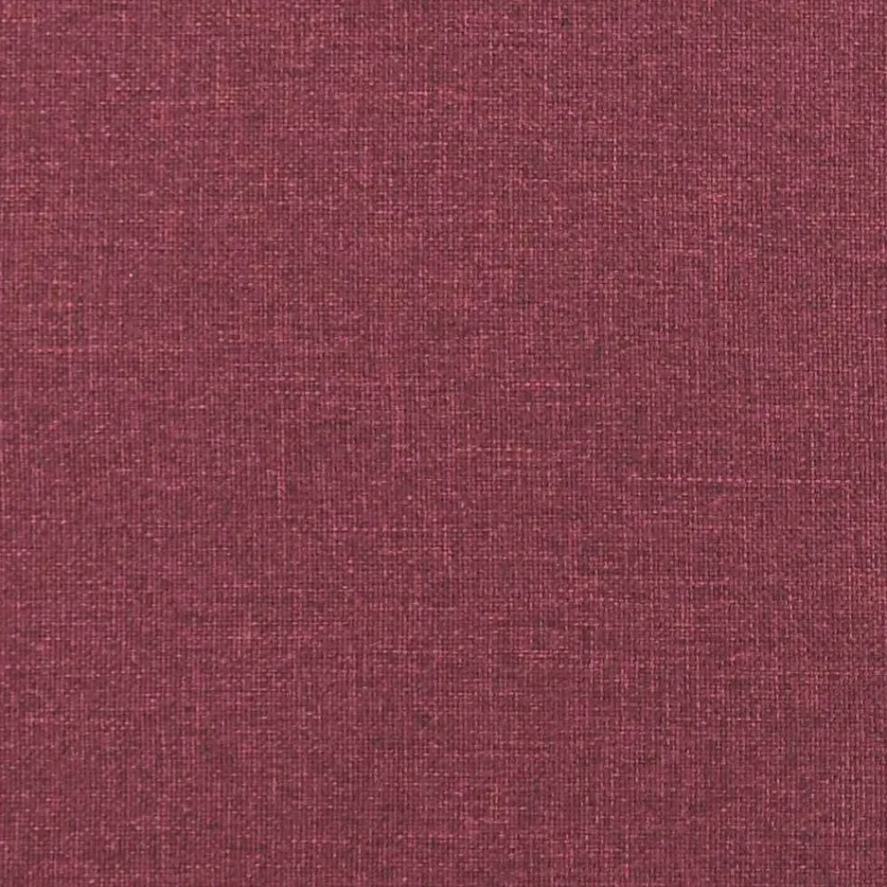 vidaXL Juego de sofás con cojines 2 piezas tela rojo tinto Rojo vino tinto New