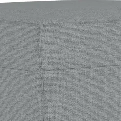 vidaXL Juego de sofás con cojines 3 piezas tela Gris claro Online