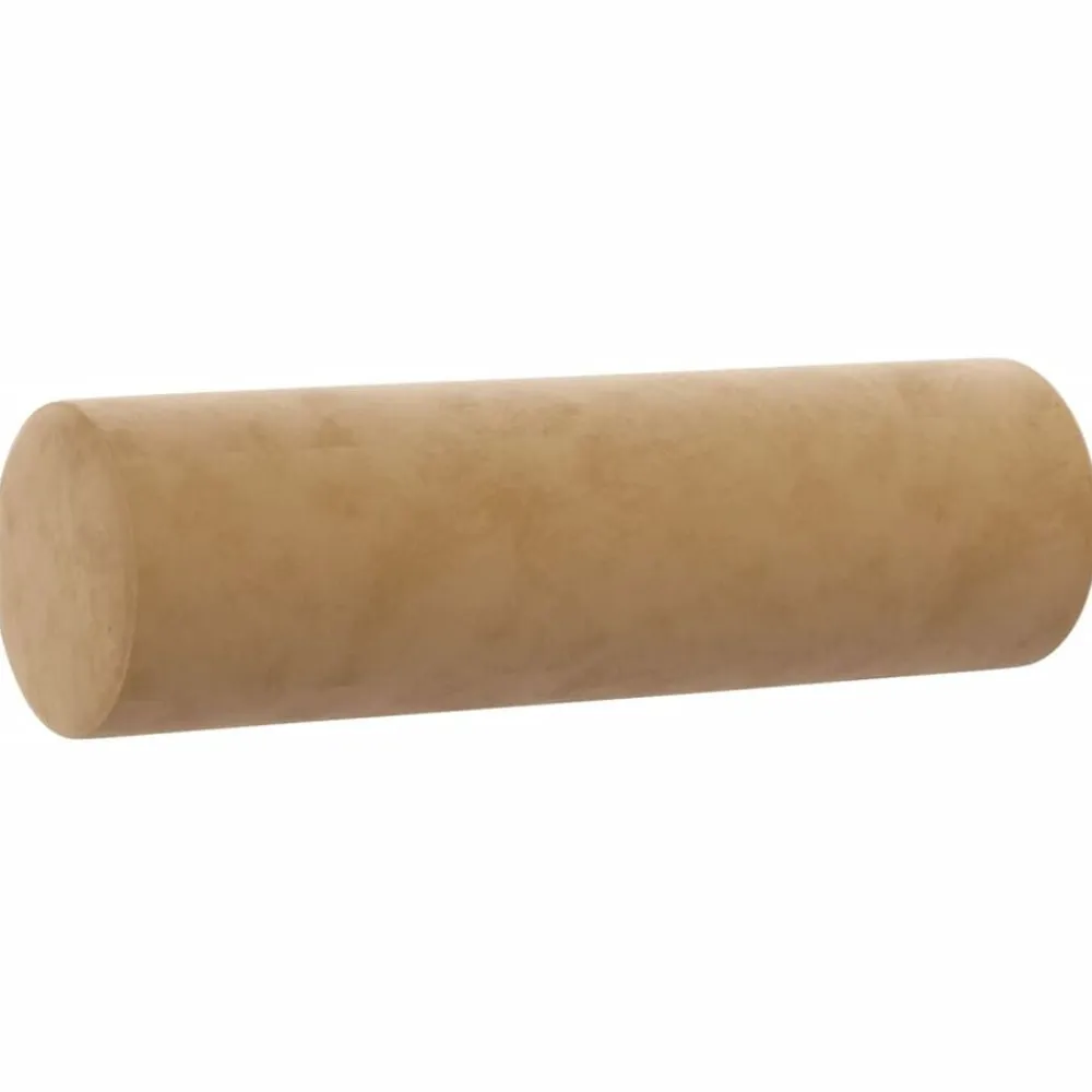 vidaXL Sofás-Juego de sofás con cojines 3 piezas terciopelo marrón