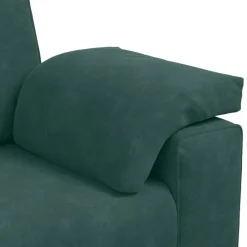vidaXL Sofás-Juego de sofás con cojines 3 piezas terciopelo